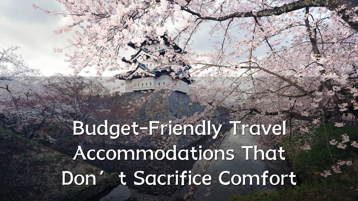 Budget-Friendly Travel Accommodations That Don’t Sacrifice Comfort