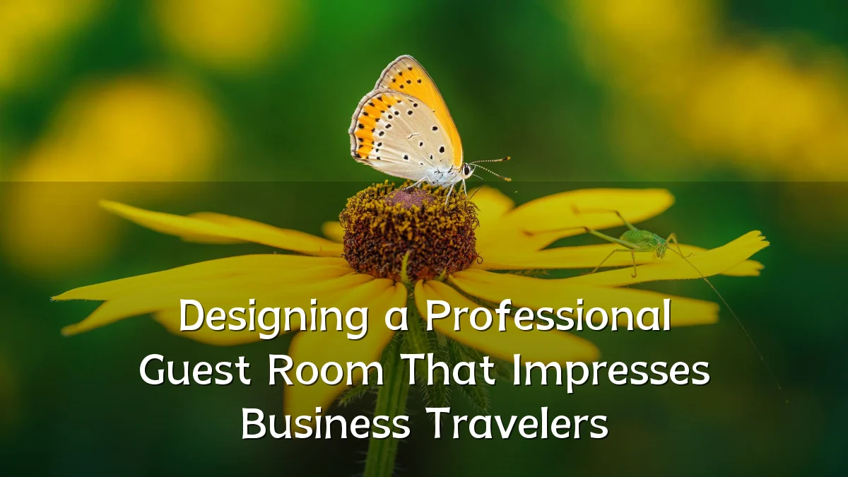 Designing a Professional Guest Room That Impresses Business Travelers