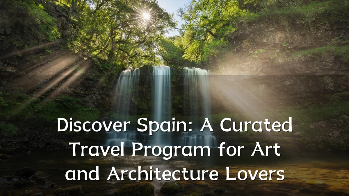 Discover Spain: A Curated Travel Program for Art and Architecture Lovers