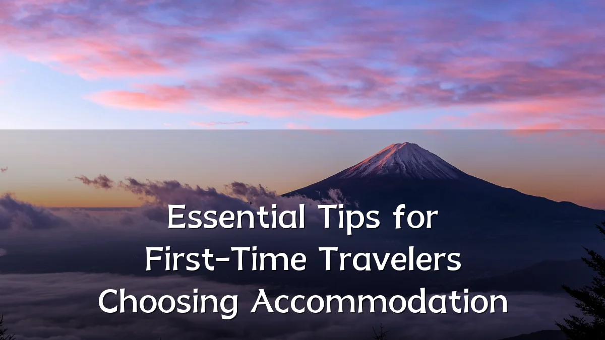 Essential Tips for First-Time Travelers Choosing Accommodation