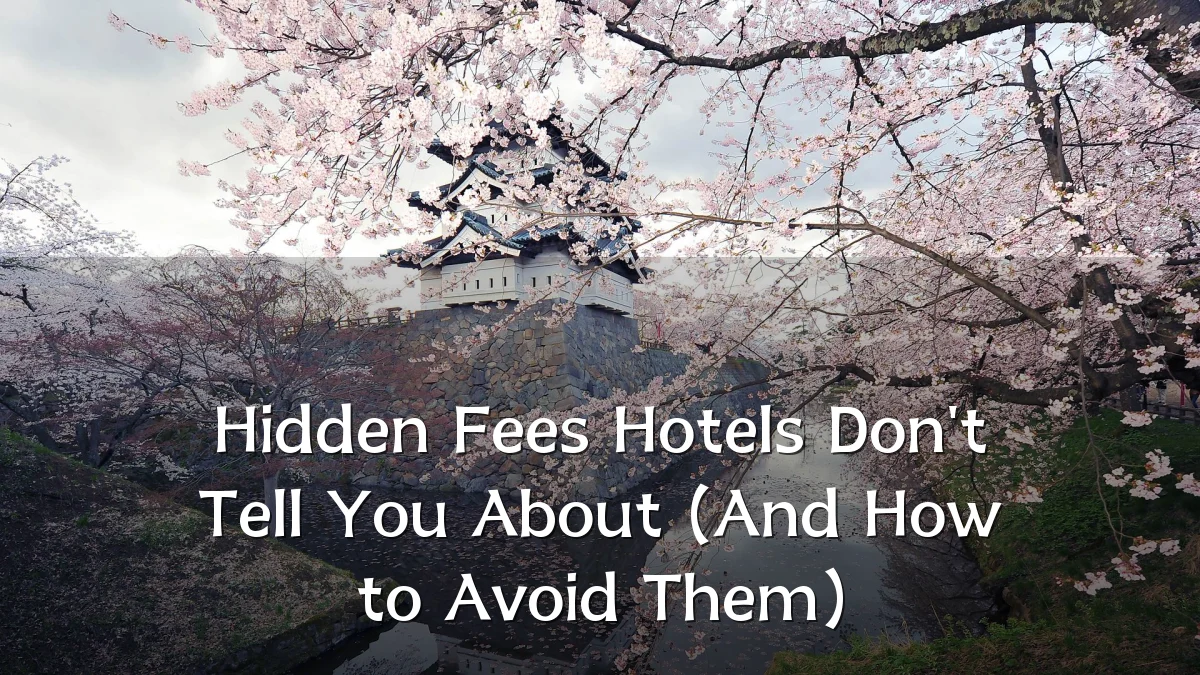 Hidden Fees Hotels Don't Tell You About (And How to Avoid Them)
