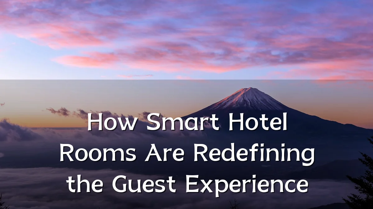 How Smart Hotel Rooms Are Redefining the Guest Experience