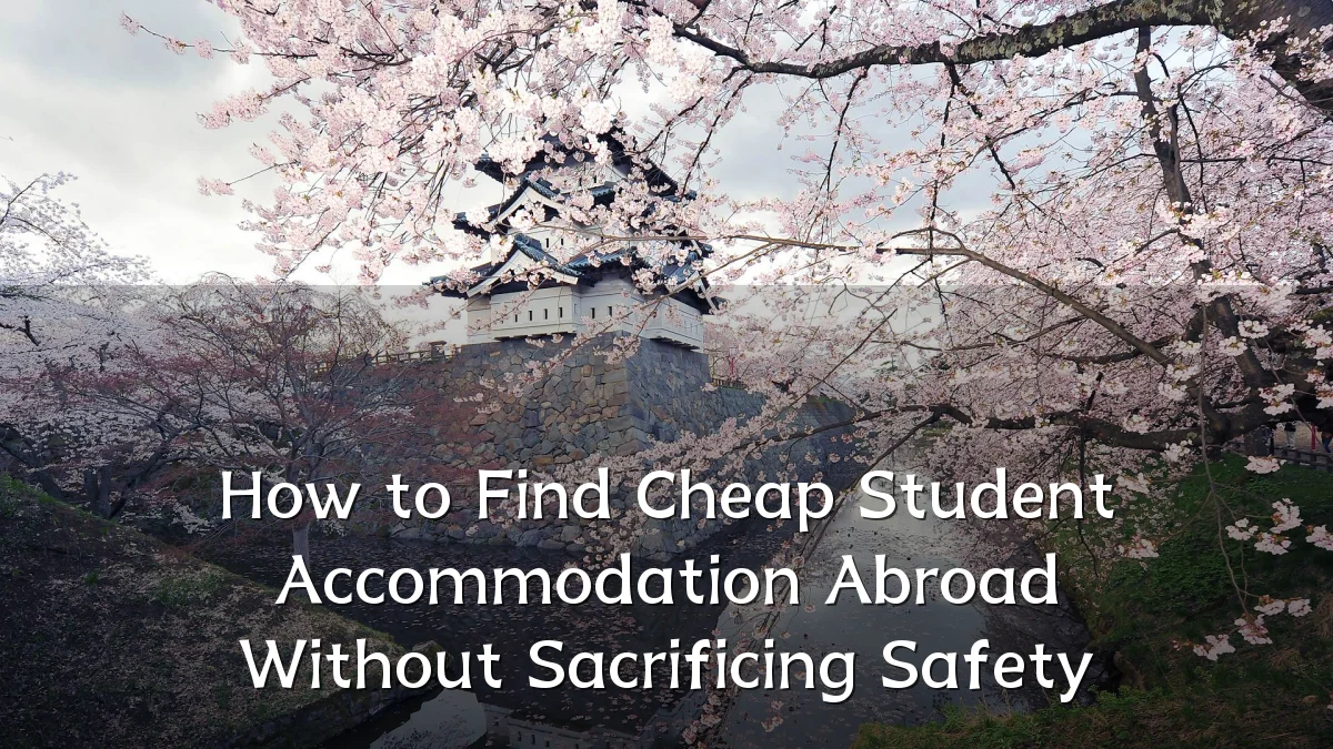 How to Find Cheap Student Accommodation Abroad Without Sacrificing Safety