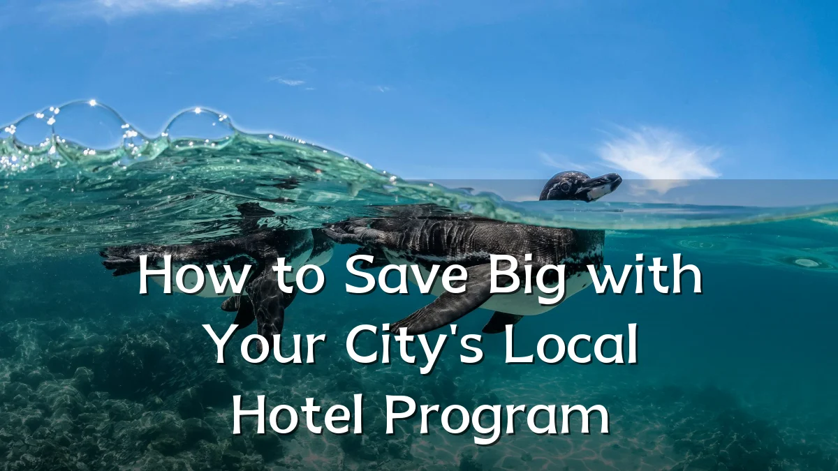 How to Save Big with Your City's Local Hotel Program