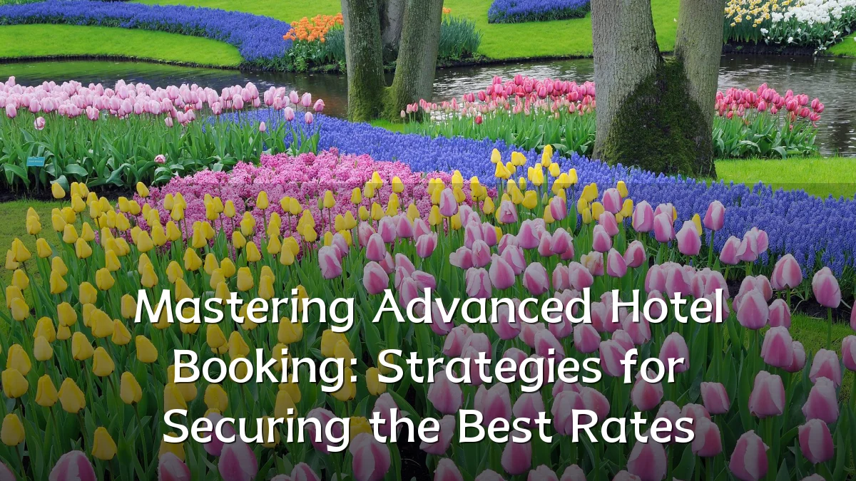 Mastering Advanced Hotel Booking: Strategies for Securing the Best Rates