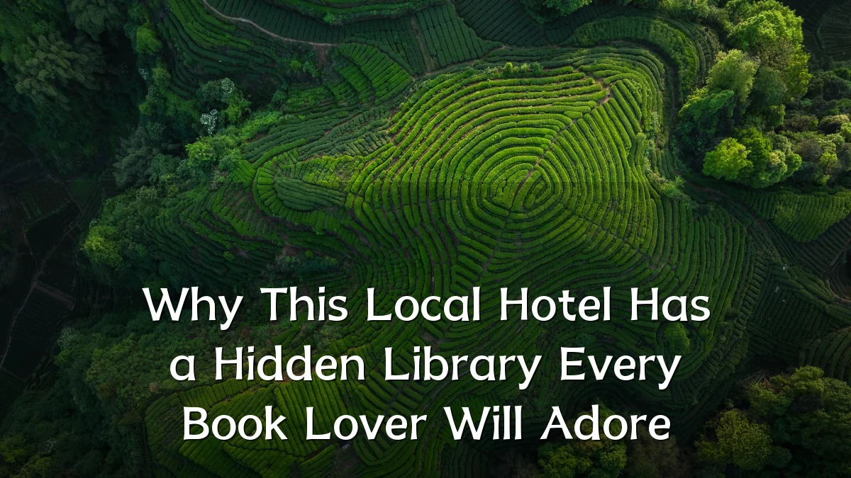 Why This Local Hotel Has a Hidden Library Every Book Lover Will Adore